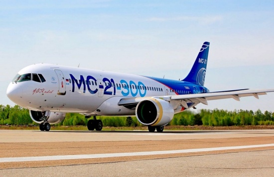 Первый полет МС-21